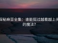 探秘麻豆全集：谁能挺过越看越上头的魔法？